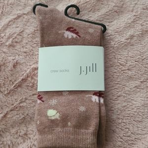 J Jill crew socks
